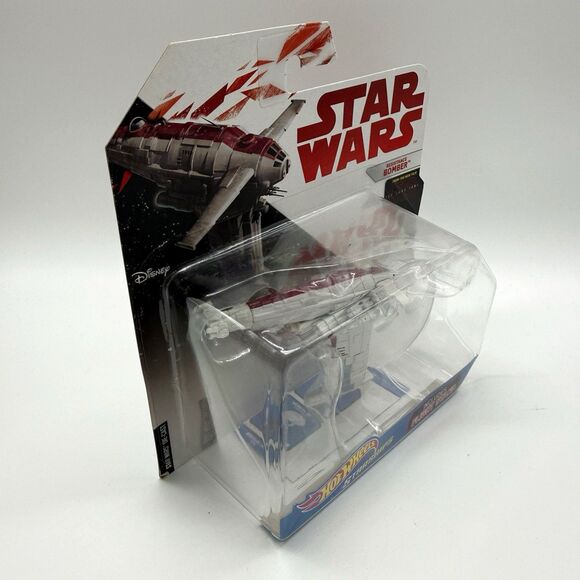 2017 Hot Wheels Star Wars Starships Resistance Bomber The Last Jedi Disney - Picture 4 of 6